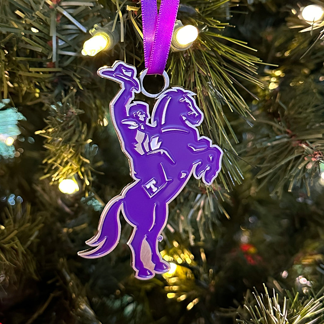 Tarleton State University Texan Rider Ornament