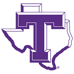 This is an image of the Tarleton State University Power T Logo in purple.